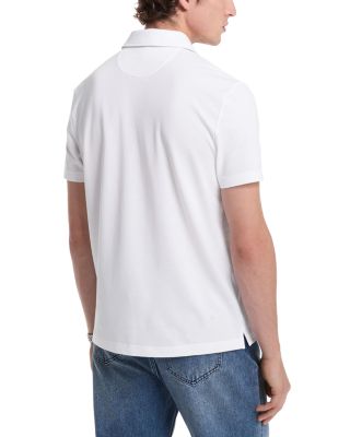 Sleek Pique Zip Polo Shirt