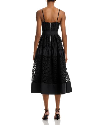 Eyelet Midi Dress - Exclusive