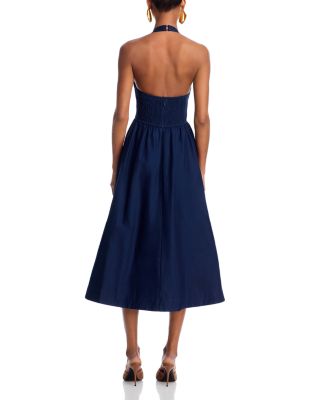 Halter Midi Dress - Exclusive