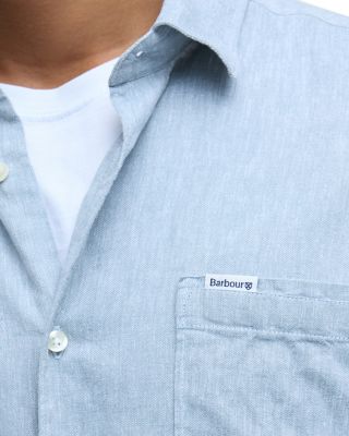 Nelson Tailored Fit Short Sleeve Button Down Shirt