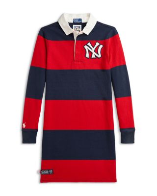 Girls' Polo Ralph Lauren Yankees Rugby Dress - Big Kid