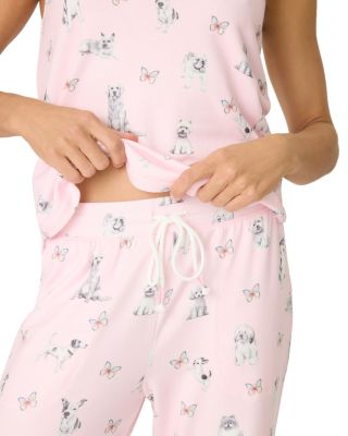 Butterfly Grove Tank & Long Pajama Set