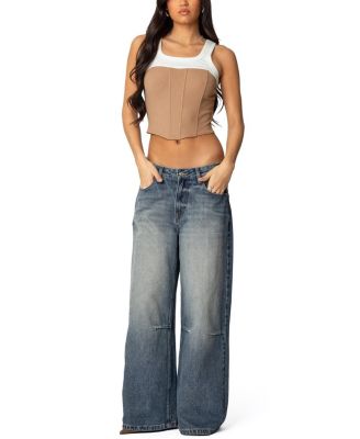 Ila Contrast Layered Corset