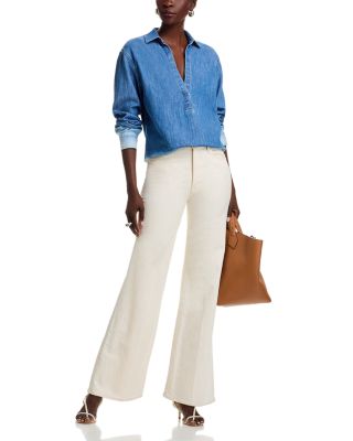 Whit Denim Blouse - Exclusive