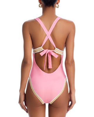Halter One Piece Swimsuit
