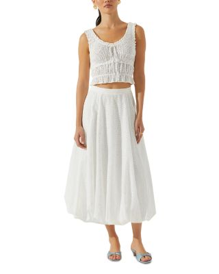 Kissel Cropped Top and Midi Skirt