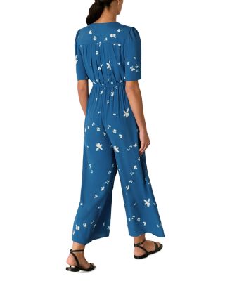 Sun Bleached Floral Jumpsuit