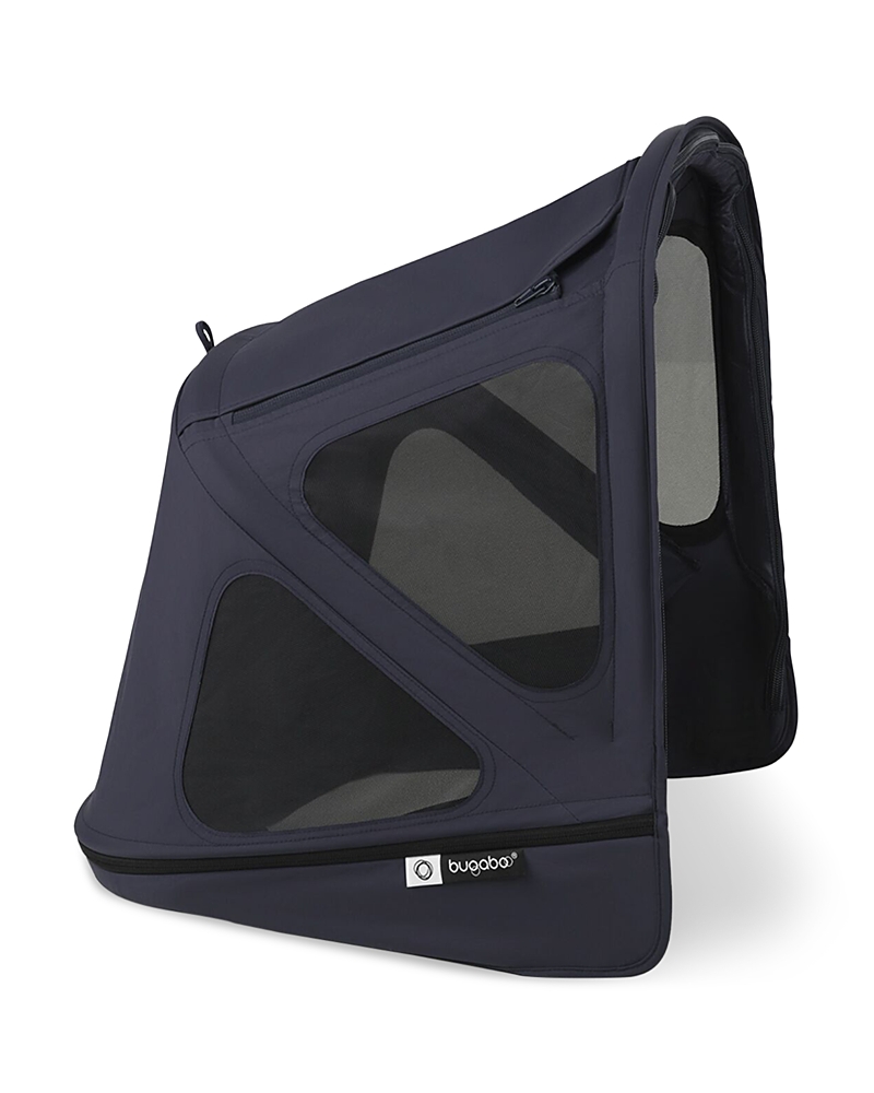 Bugaboo Donkey Breezy Sun Canopy In Deep Indgo