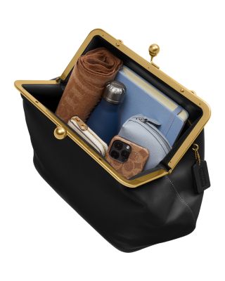 Medium Leather Frame Bag  