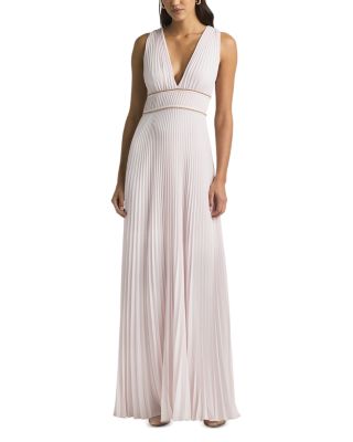St. John - Pleated Gown