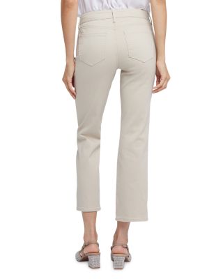 Petite Marilyn High Rise Straight Ankle Jeans