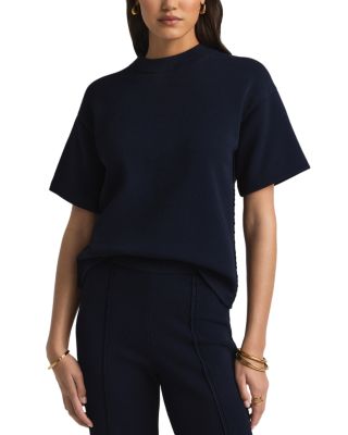 Mixed Gauge Rib Knit Pants