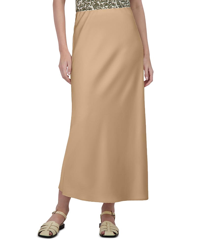 Point Satin Slip Skirt