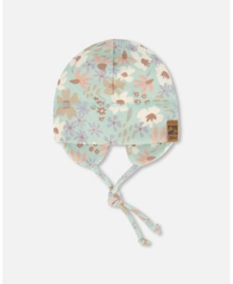 Girls' Mid-Season One-Piece Outerwear with Printed Hat - Baby