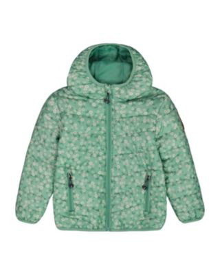 Girls' Printed Quilted Mid-Season Jacket - Big Kid
