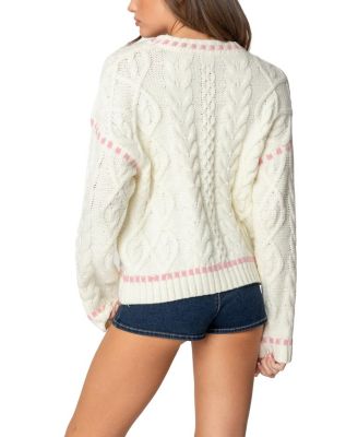 Eleni Cable Knit Sweater