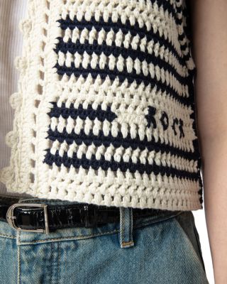 Zelie Striped Cardigan