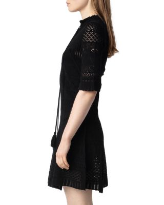 Memphisa Pointelle Knit Dress