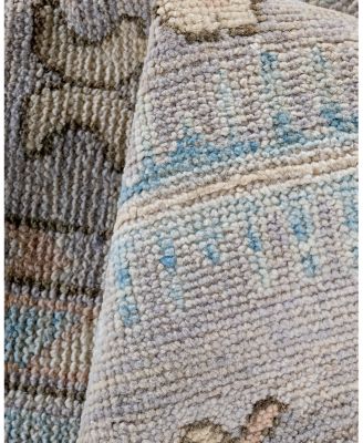 Bloomingdale's Colorful Oushak M1945 Area Rug, 8'10" x 11'10"