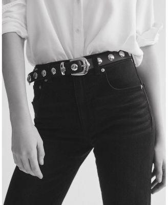 Madewell ベルト Madewell, Womens, Multi Keeper Belt, True Black 2, S at