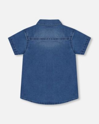 Boys' Short Sleeve Button Down Shirt - Baby