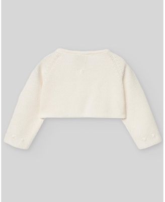 Unisex ESENCIAL Cotton Short Cardigan - Baby