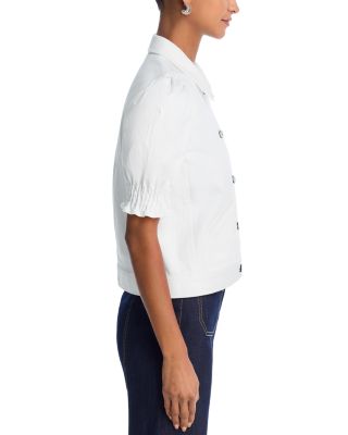 Roselyn Puff Sleeve Denim Jacket