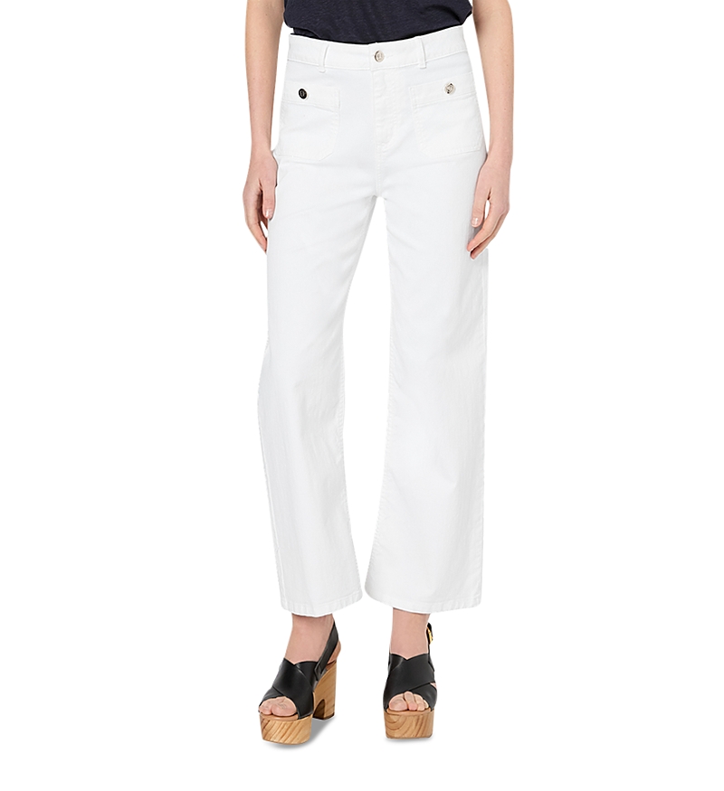 GERARD DAREL LIDA STRAIGHT JEANS IN WHITE