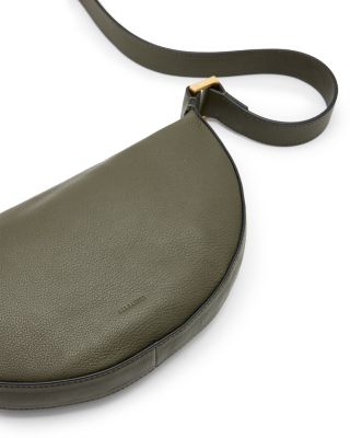 Half Moon Leather Crossbody