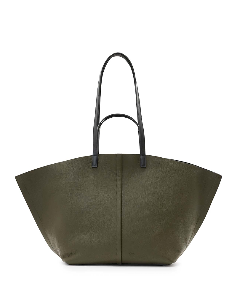 Allsaints Phoenix E/w Tote In Military G