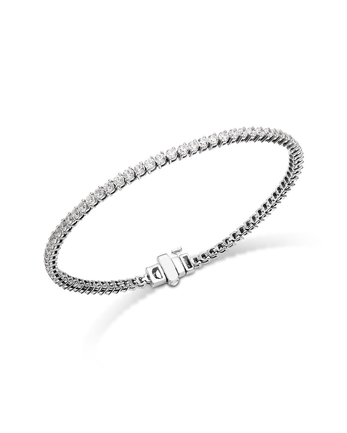 Bloomingdale's Fine Collection Certified Diamond Tennis Bracelet