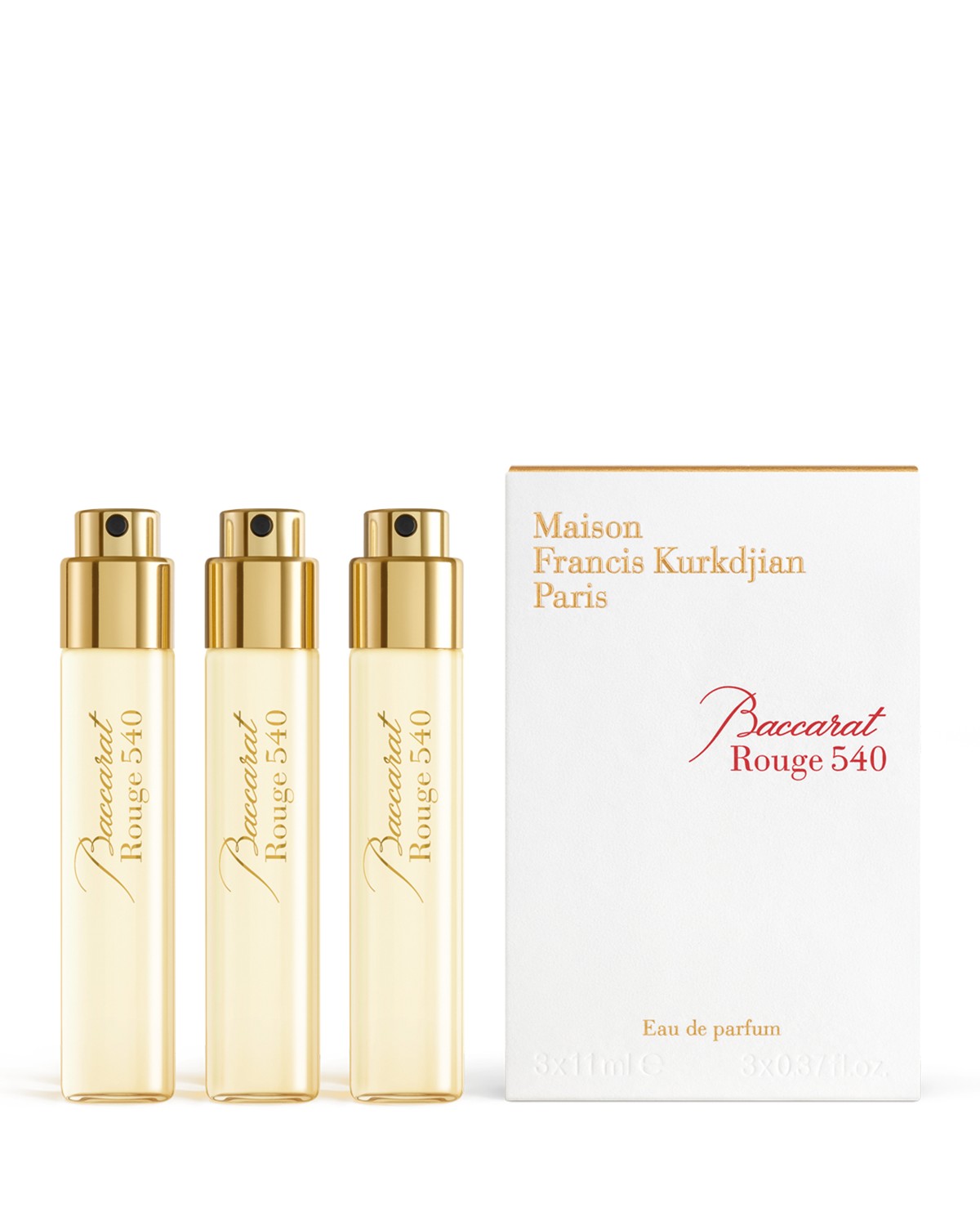 Maison Francis Kurkdjian Maison Francis Kurkdijian Baccarat Rouge 540 Travel Spray Refill Set