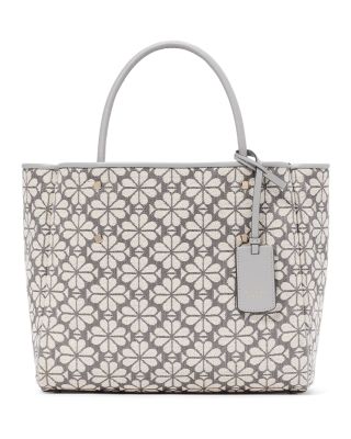 Spade Flower Jacquard Tote