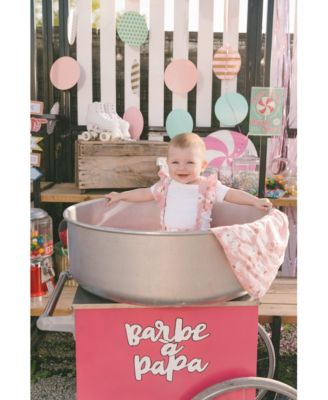 Girls' Printed Muslin Short and Organic Cotton Bodysuit Set - Baby