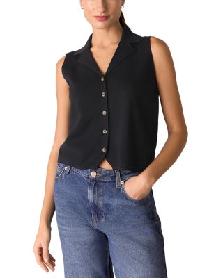 Maisie Button Front Tank Top