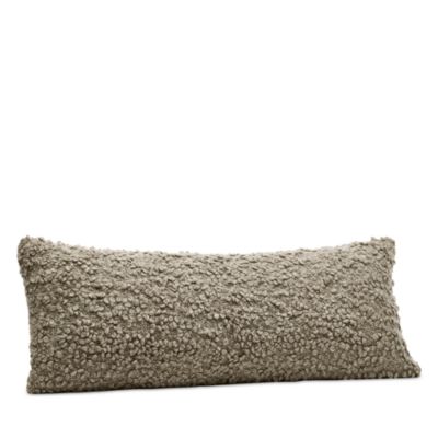 Cozy Boucl&amp;eacute; Decorative Lumbar Pillow with Insert