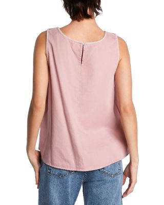 Floral Embroidery Tank Top