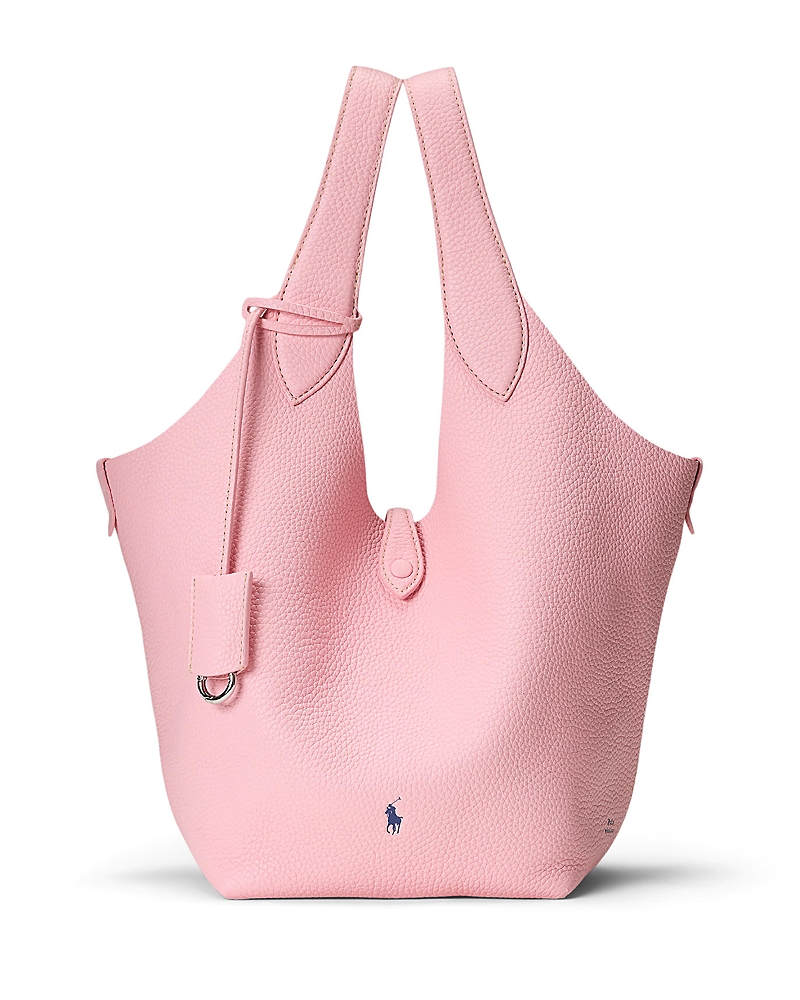 Polo Ralph Lauren Polo Play Medium Leather Tote