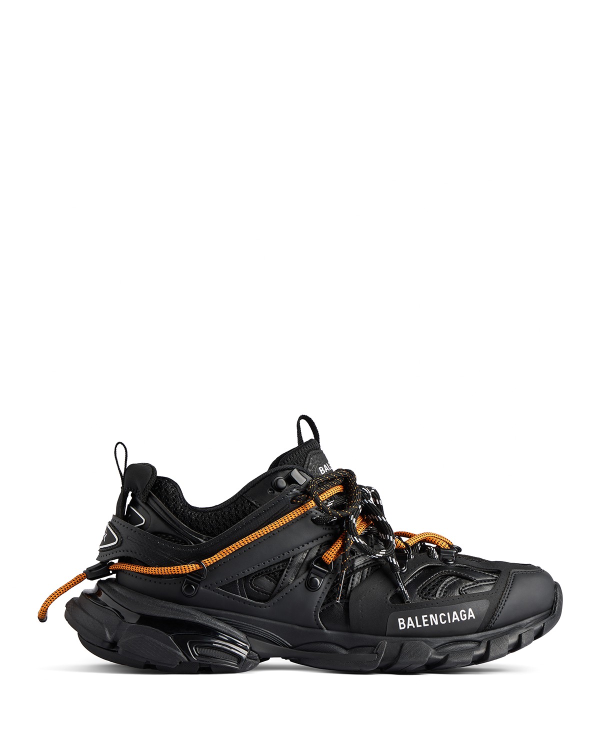 Balenciaga Men's Track Trail Laces Sneakers in Noir