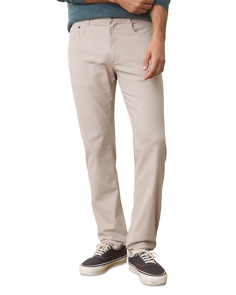 MARINE LAYER BREEZE SLIM STRAIGHT 5 POCKET PANTS