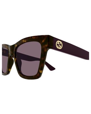 Minimal Cat Eye Sunglasses, 54mm