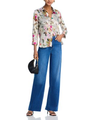 Dani Silk 3/4 Sleeve Shirt