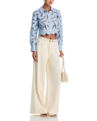 Seychelle Lace Button Front Shirt