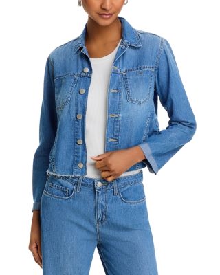 Janelle Button Front Denim Jacket