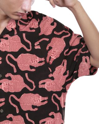 Yusuke Half Sleeve Button Front Camp Shirt