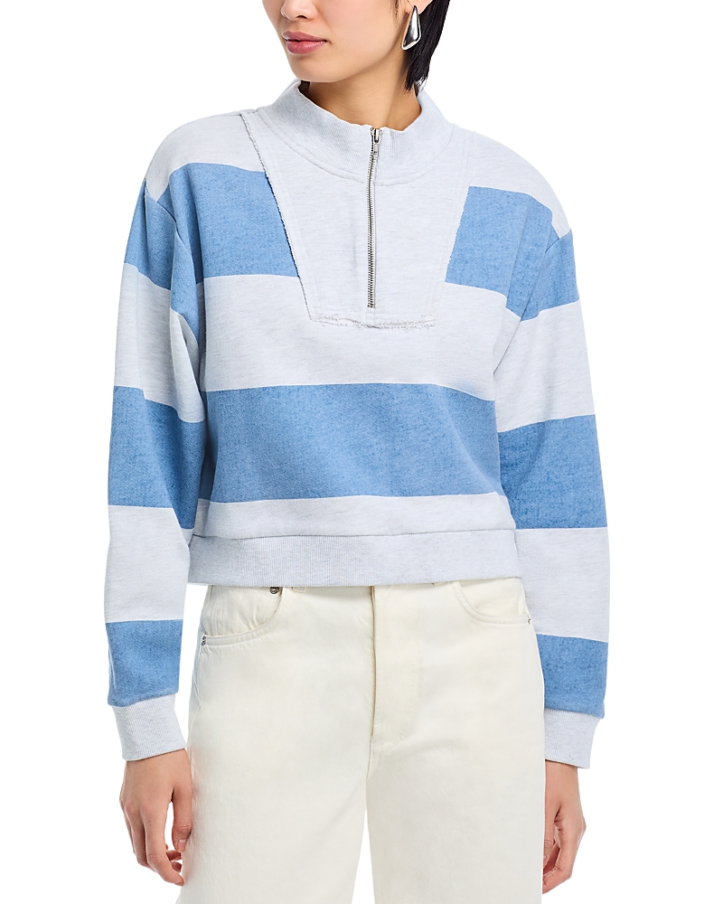 Vintage Havana Half Zip Sweatshirt