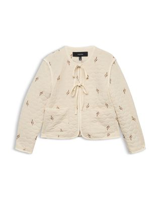 Embroidered Quilted Jacket