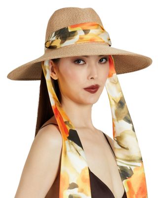 Cassidy Toyo Scarf & Fedora Hat