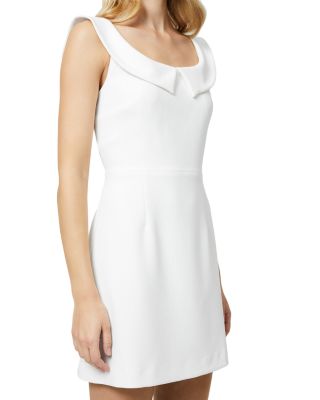 The Whisper Collar Mini Dress