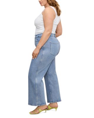 Soft Tech Good Skate Wide Leg Crop Jeans in Indigo860
